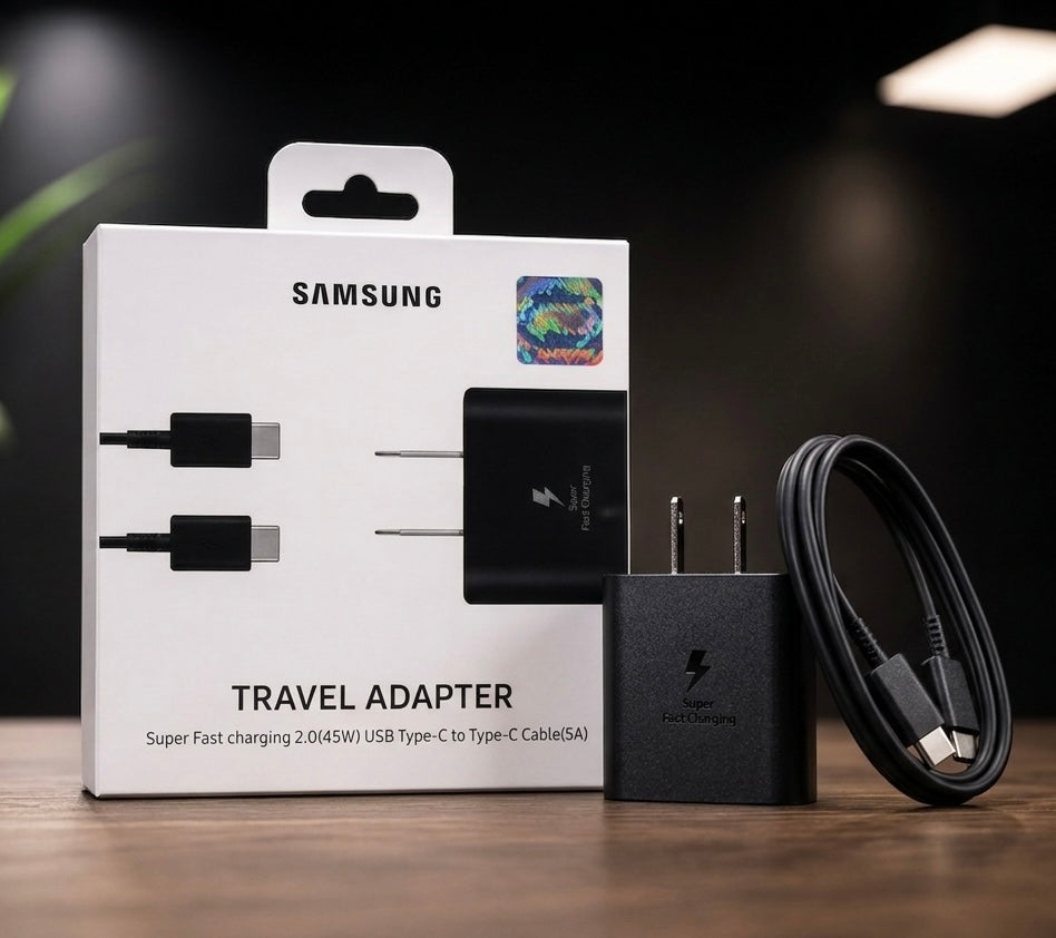 Cargador Samsung 45W Carga Super Rápida